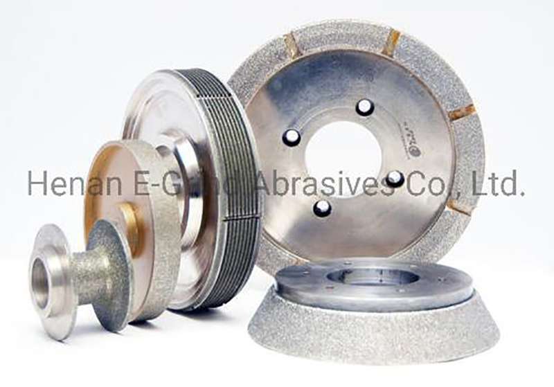 Higher Productivity Electroplated Diamond Grinding Wheel for Sharpening Bandsaw Blades