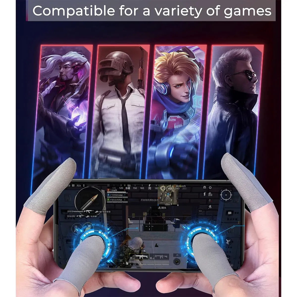 Чехлы для пальцев геймера Comfort-Focused