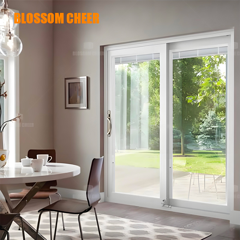 Elegant Panoramic Aluminum Sliding Glass Door for Interiors