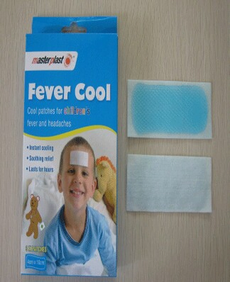 Fever Cool Patches, Headache Pain Relief Cooling Gel Patch L49