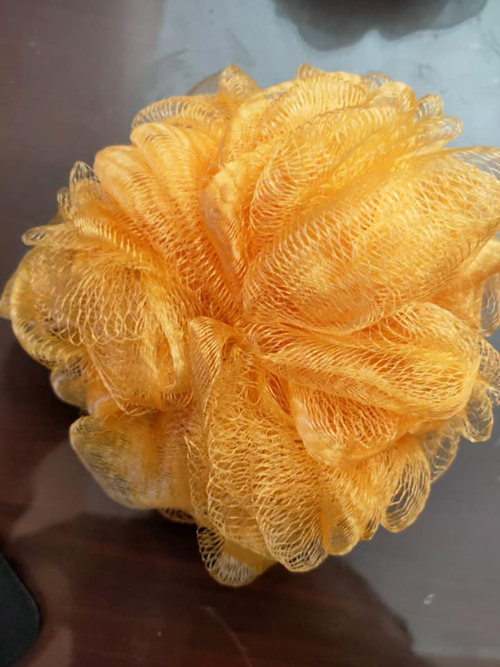 High Quality Raw Materials of Bath Shower Pouf Flower Rolls