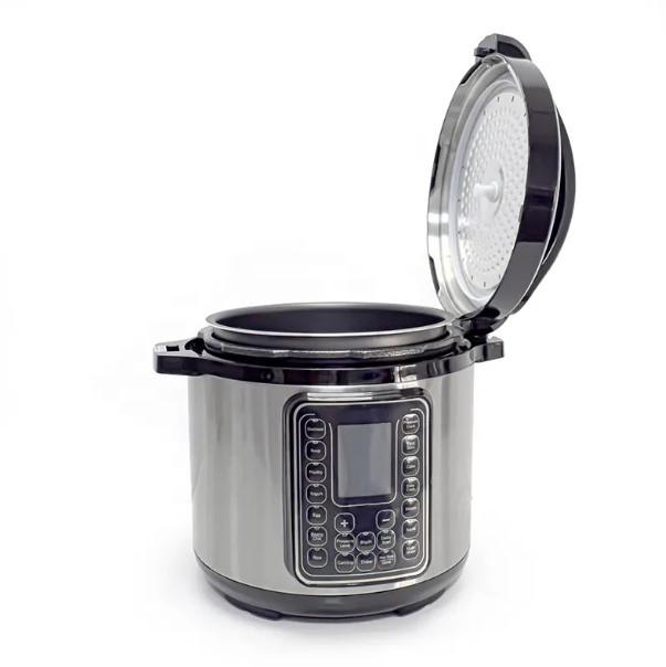 Home Use LCD Display Overheating Protection Pressure Setting Non-Stick Fully Sealed Structure Safety Electric Pressure Cooker