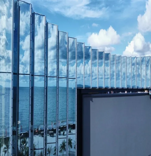 Sustainable Glass Curtain Wall System for Green Commercial Buildings