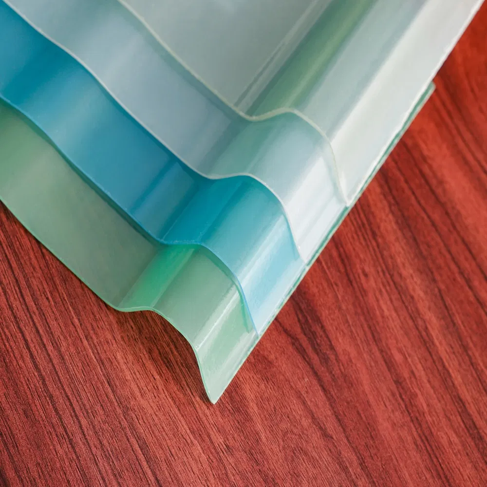 Fiberglass Polymer Sheet Unsaturated Polyester Corrugated Roofing Sheet