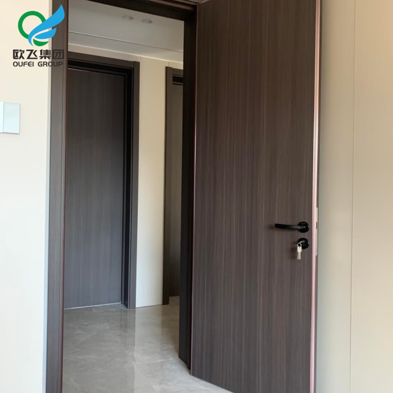 High-Quality WPC Door Available in Customized Sizes and MOQ 100