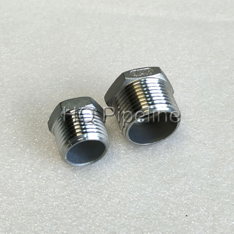 Stainless Steel 304/316 NPT/Bsp Threaded Pipe Fittings with Plug and Bushing