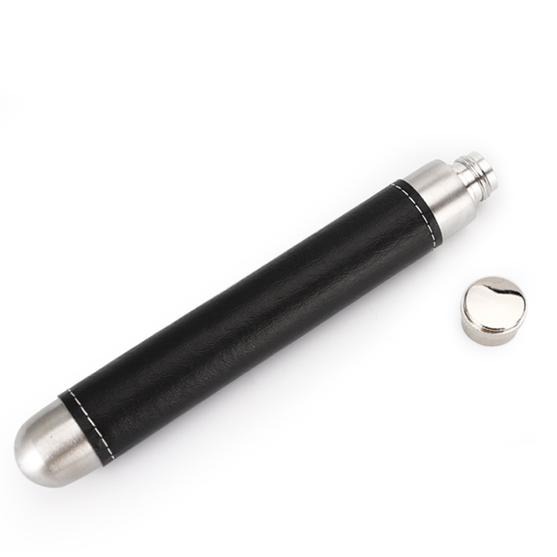 45ml Portable Stainless Steel Small Liquor Pot Wine Tube for Outdoor Travel