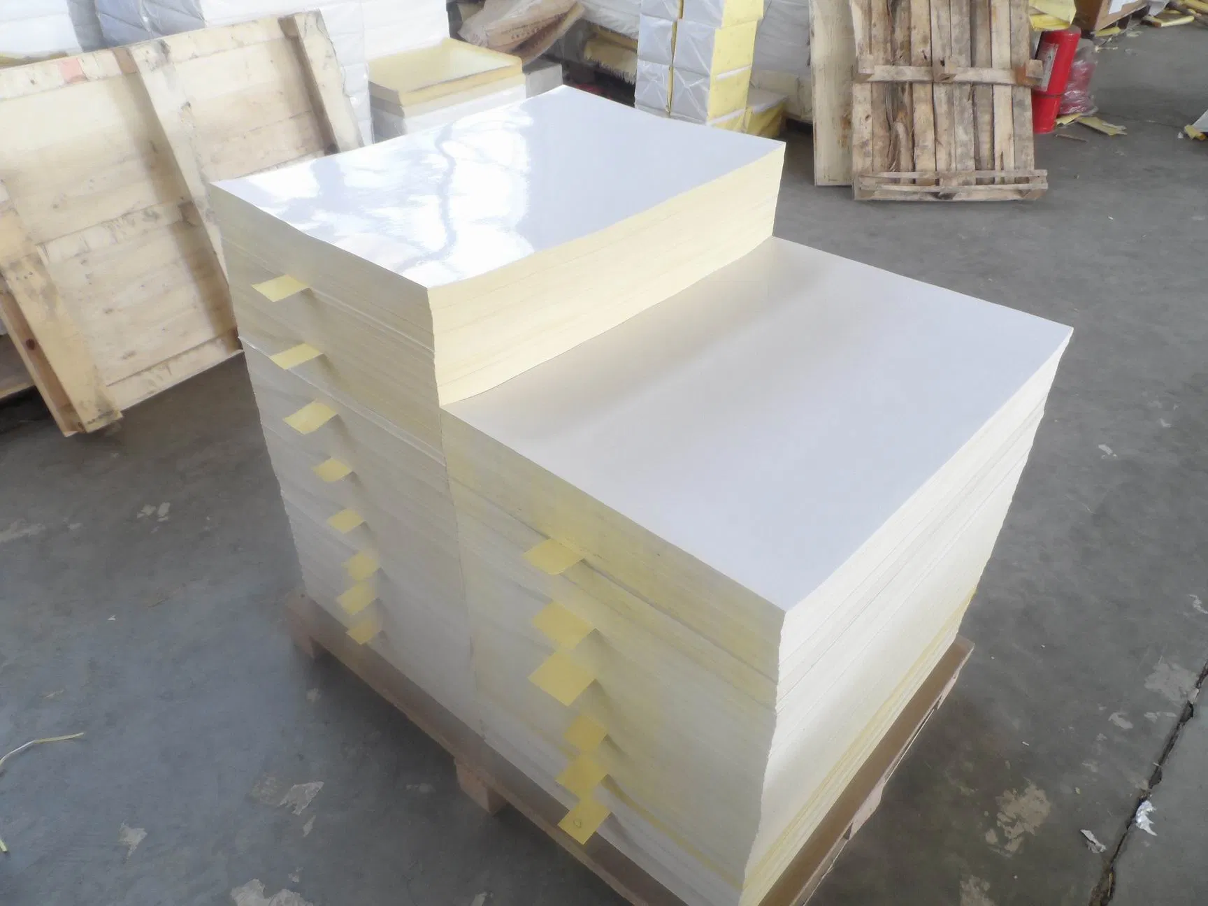 80g Gloss Cast Coated Self Adhesive Paper