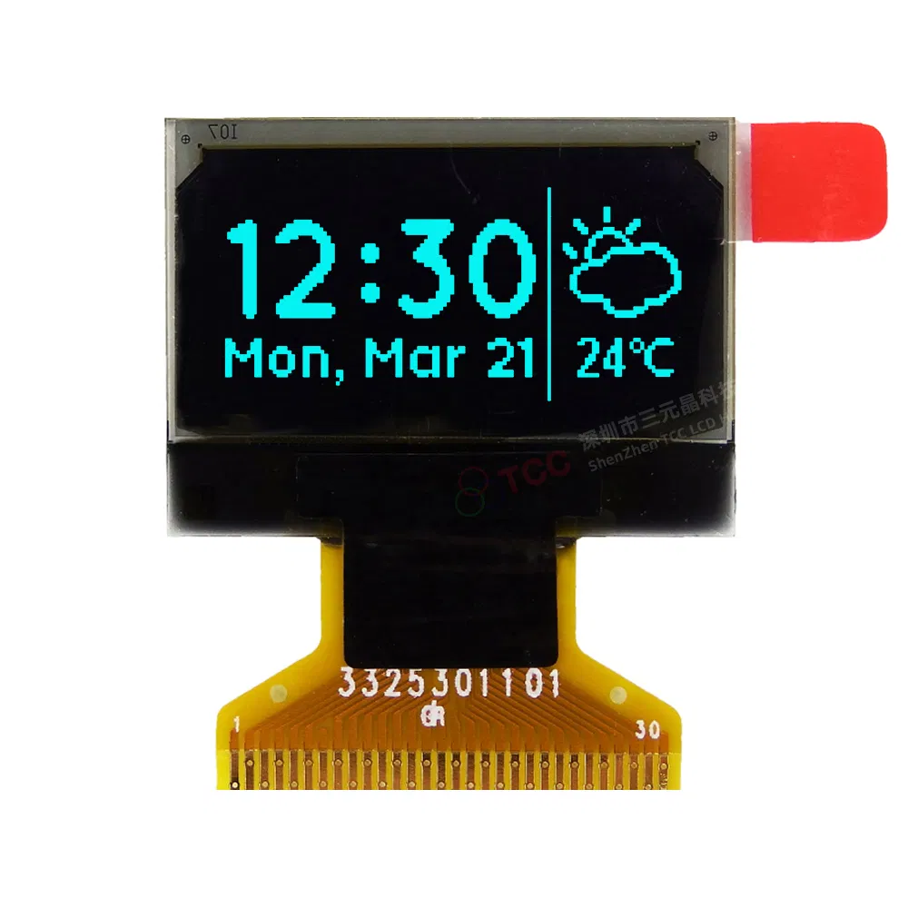 OLED дисплей 0.96 дюйма 128x64, синий, драйвер SSD1306