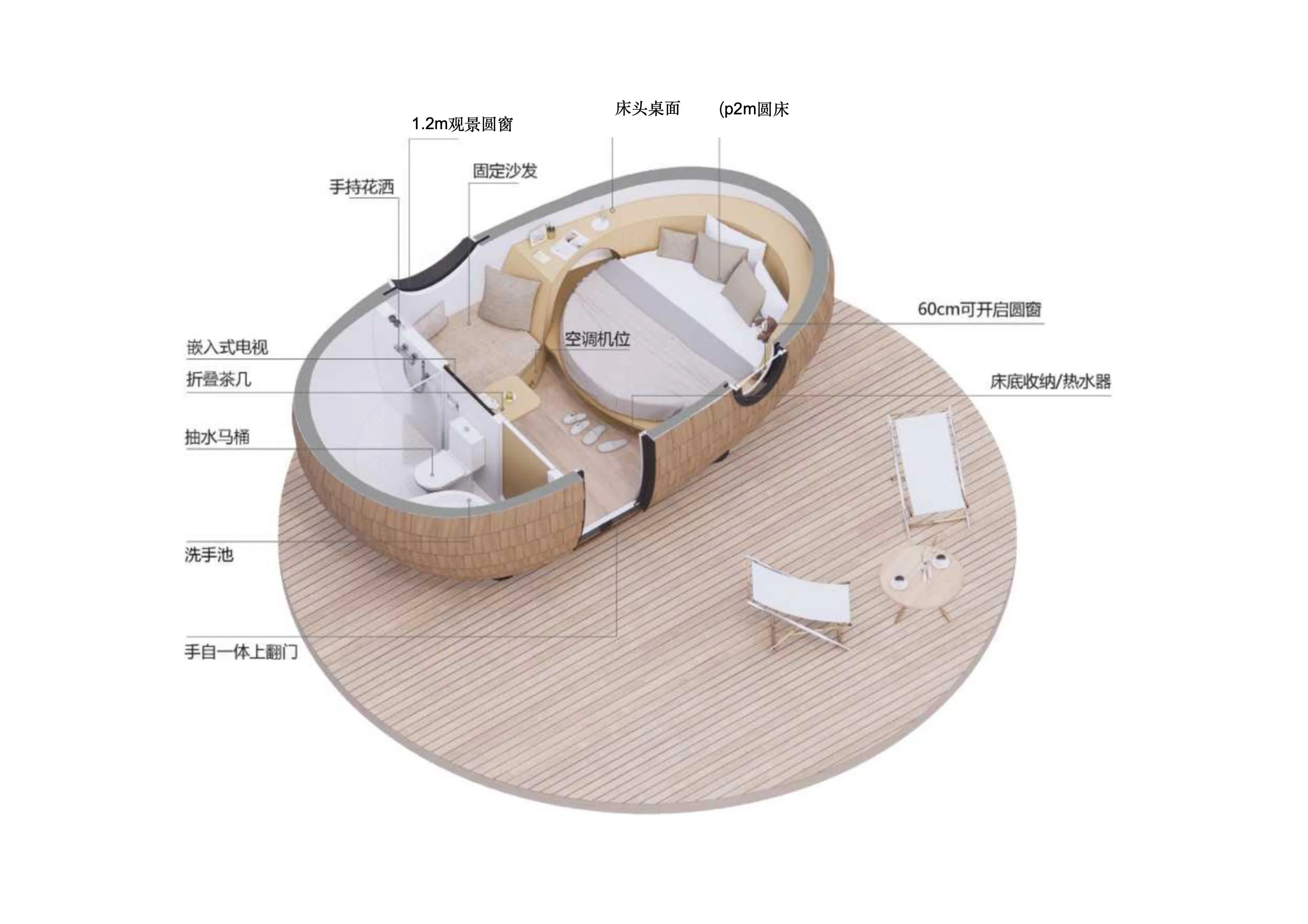 Sustainable Resort Business Revenue Generation Platform Prefabricated House Modular House