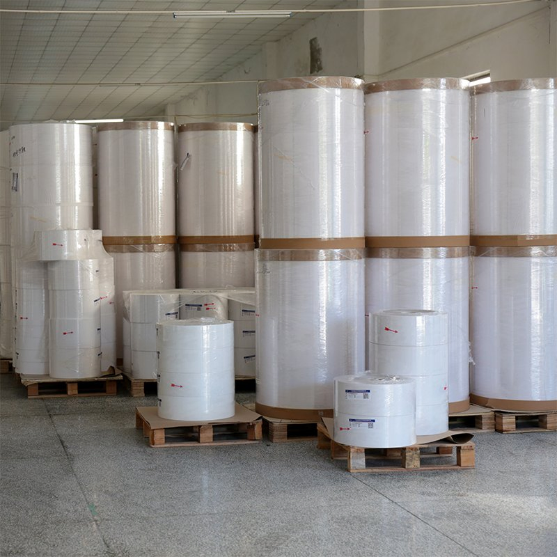 Raw Materials Semi Gloss Paper Special Material for Felt Label Packaging Sticker