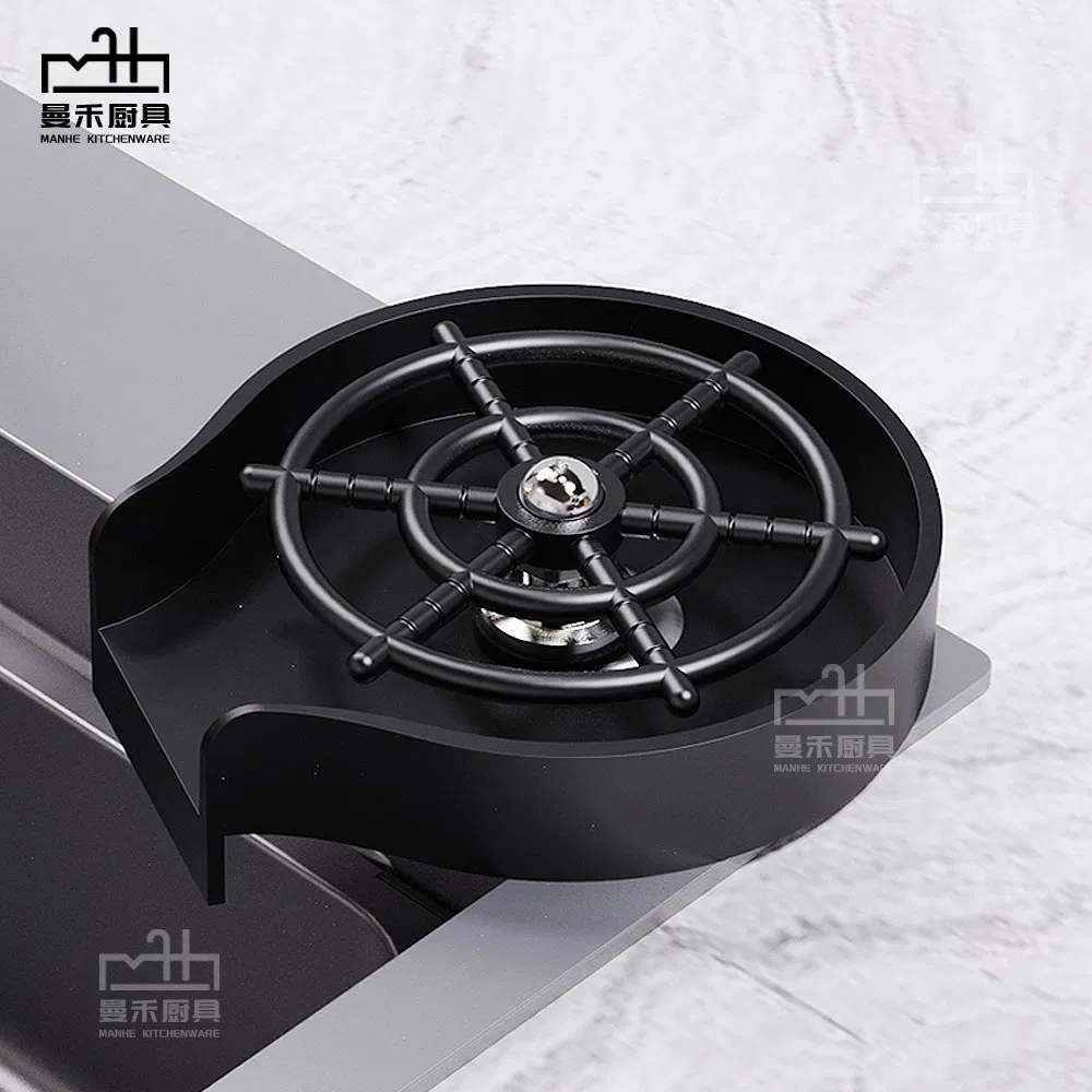 High Pressure Automatic Cup Washer Cleaning Glass Rinser Hot Sale Commercial Bar Cafe Bottle Cleaner