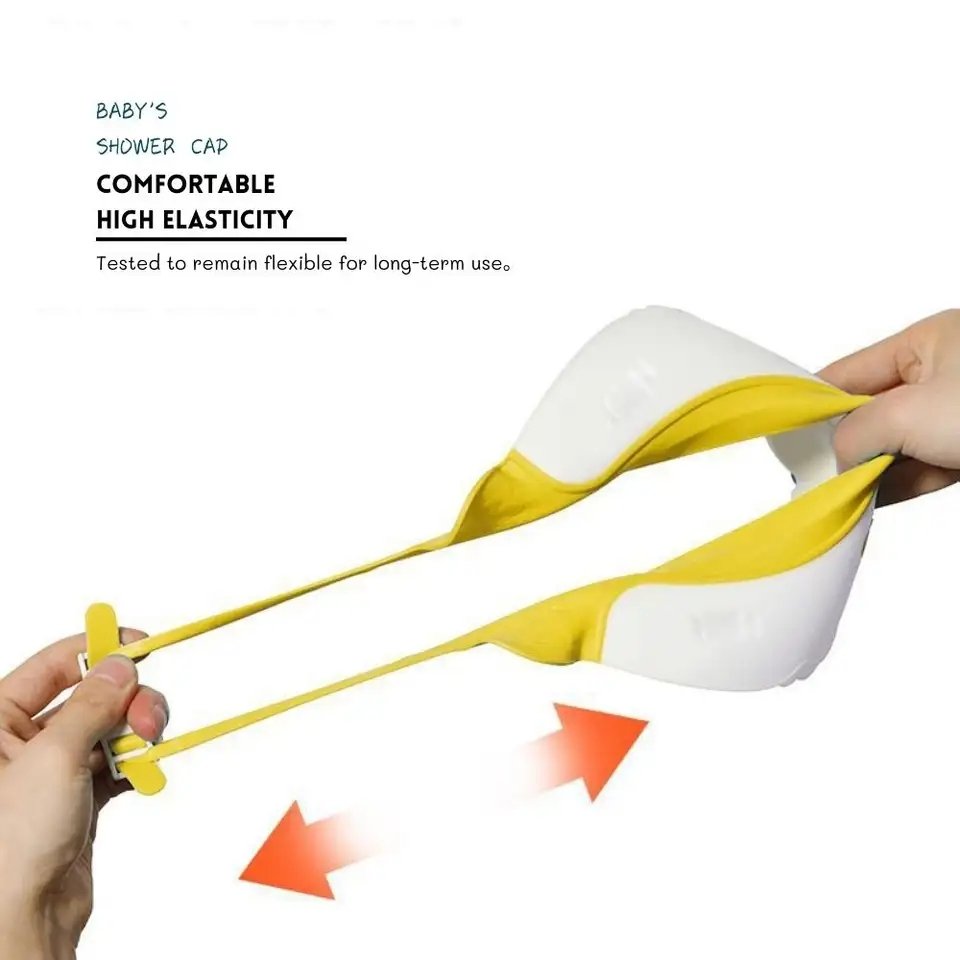 Shower Cap Waterproof Cartoon Kids Baby Bath Protective Bathing Shampoo Cap