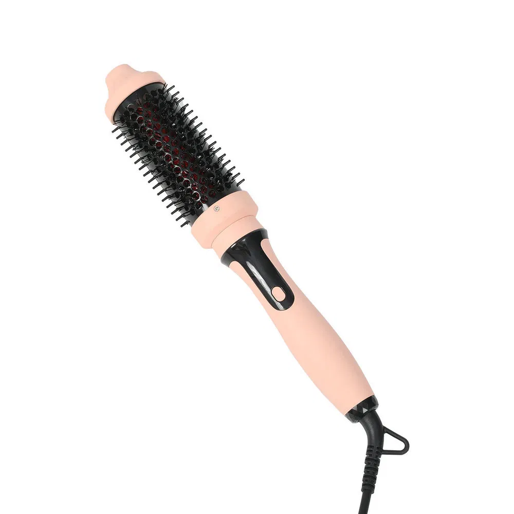 Anti-Slip Sks005 Electric Negative-Ion Professional Curling Brush for Hair Salon