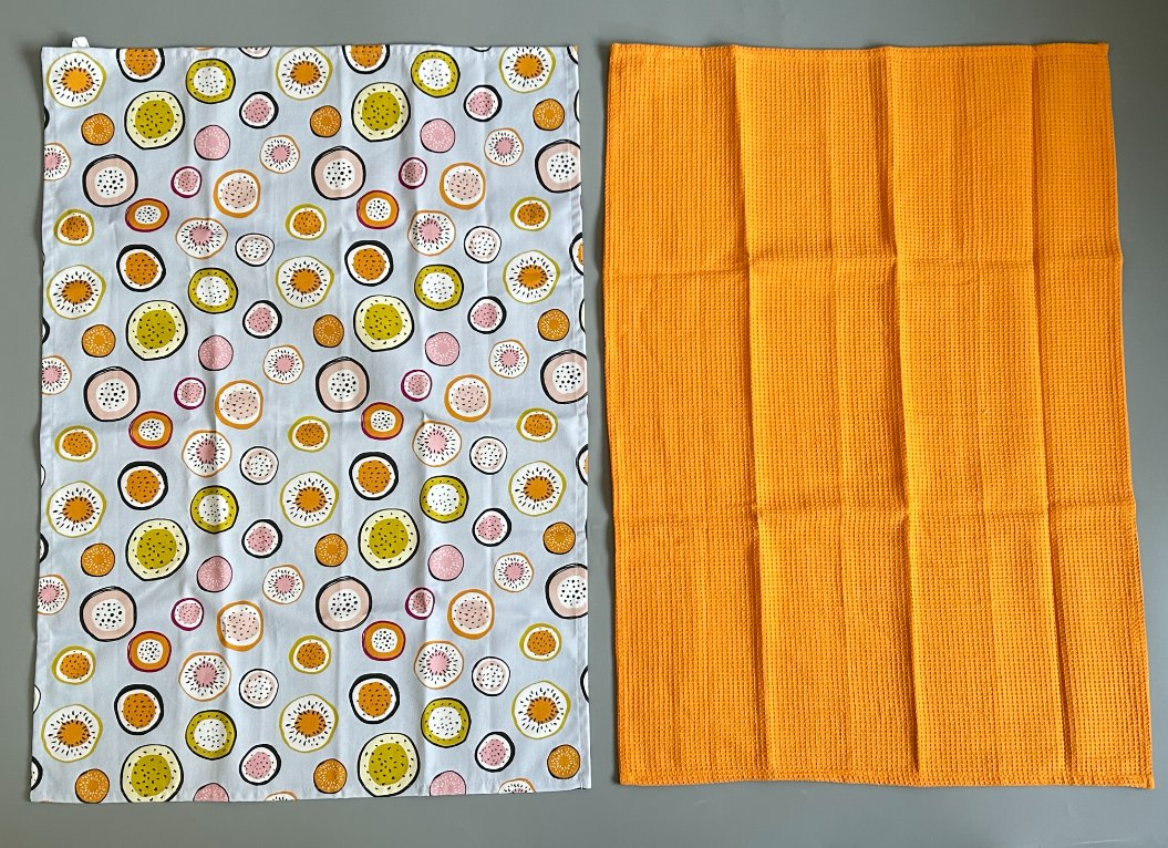 Custom Printed Kitchen Cotton Waffle Napkins Tea Towels