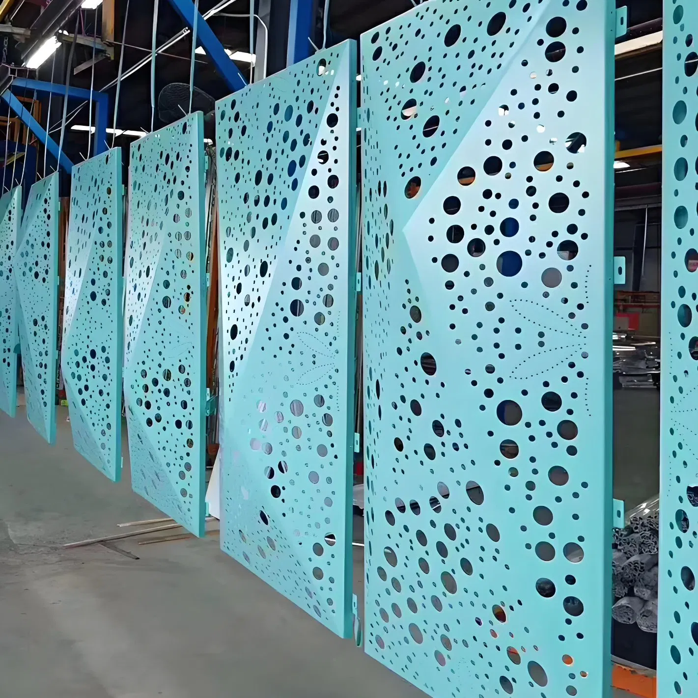 Decorative Metal Building Material Laser Cut Perforated Wall Panels Interior Exterior Aluminum Acoustic Wall Panel with Best Factory Price
