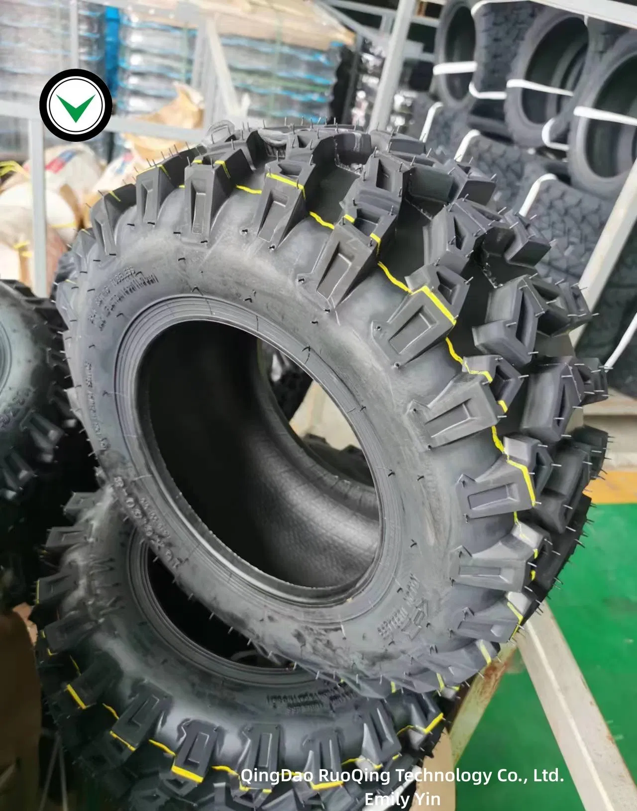 13X5.00-6 Snow Blower Thrower Mud Ice Wheel /Tyre /Tire with DOT/E4/Reach/ISO9001