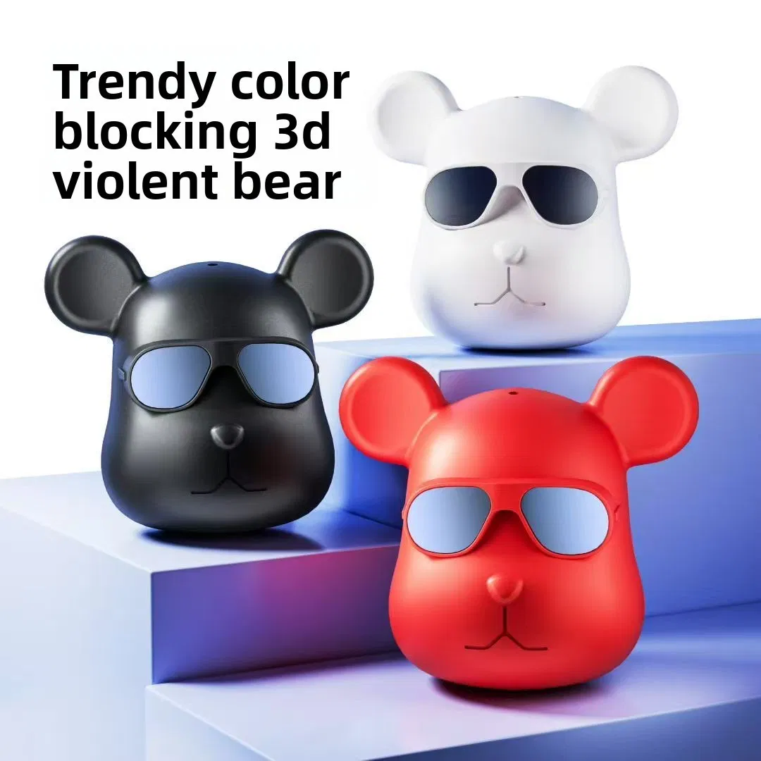 Детские наушники Violent Bear с LED и беспроводным кейсом