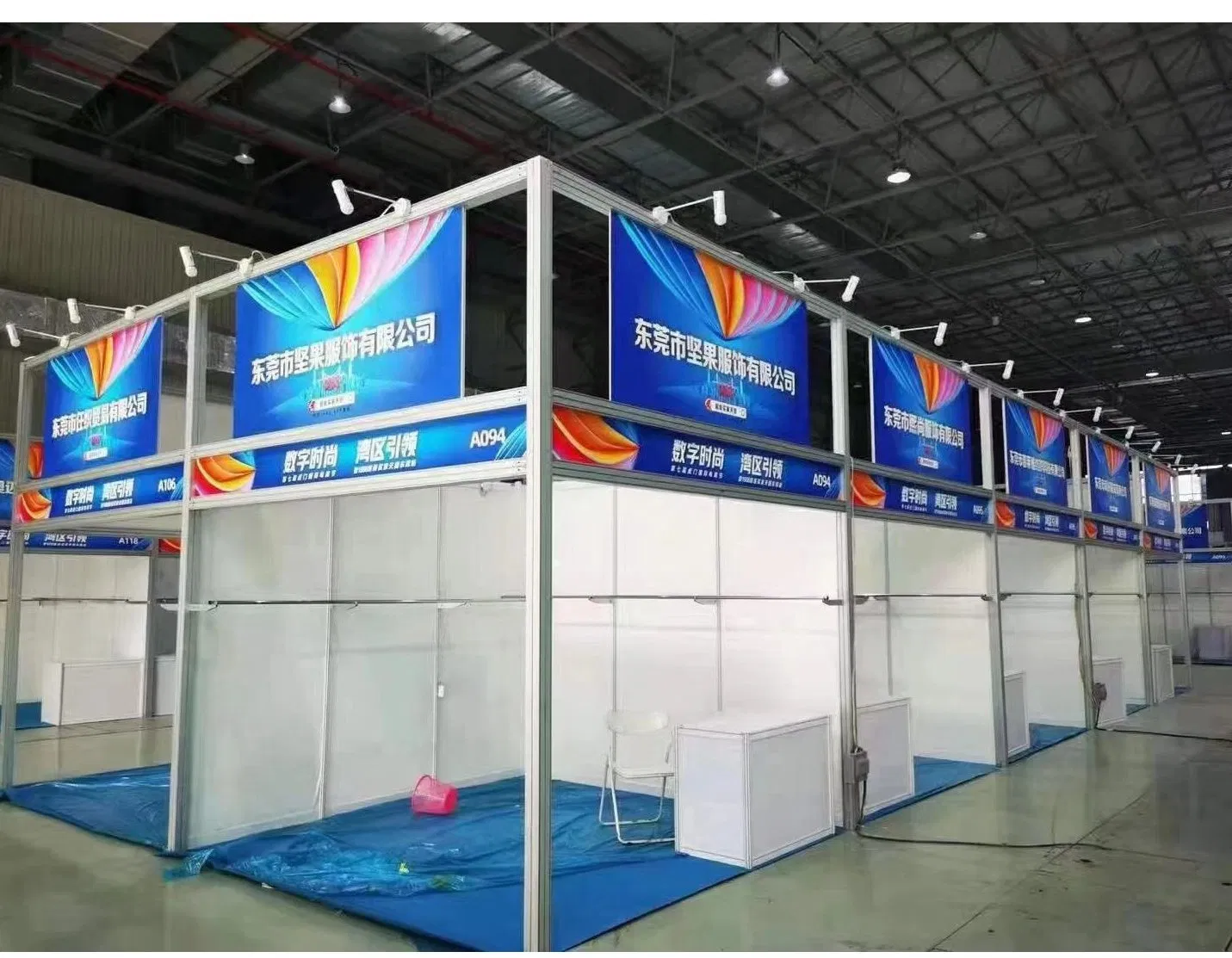 Hot Sale 3meter High Upgraded Octanorm Booth 3X3meter Size Modern Modular Structure for Exhibition Booth