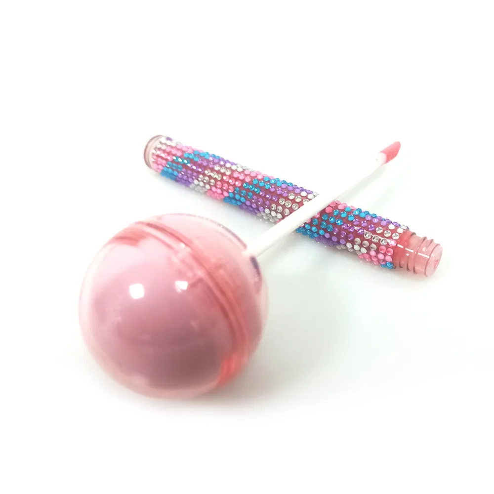 Colored Diamond Lollipops Lip Bal & Lip Stick Waterproof Hydrating Organic Lip Balm