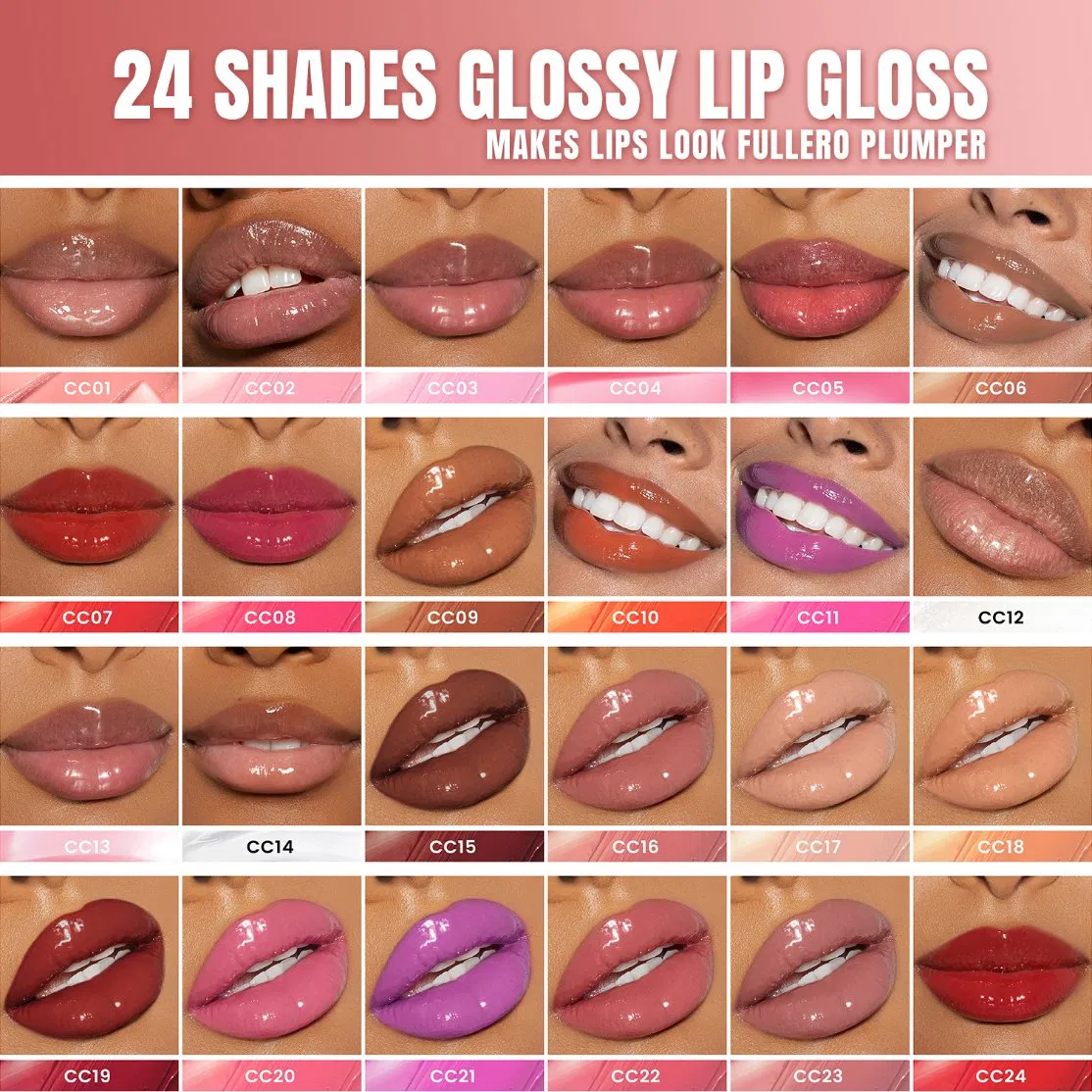 Factory Wholesale Vegan Lip Gloss Private Label Lip Plumper Cosmetics