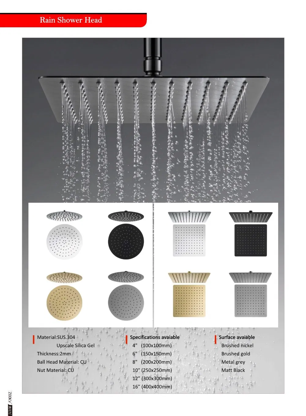 Factory Custom 100cm 120cm 150cm 180cm Braided Shower Tube Bathroom PVC Shower Flexible Hose in Matte Black