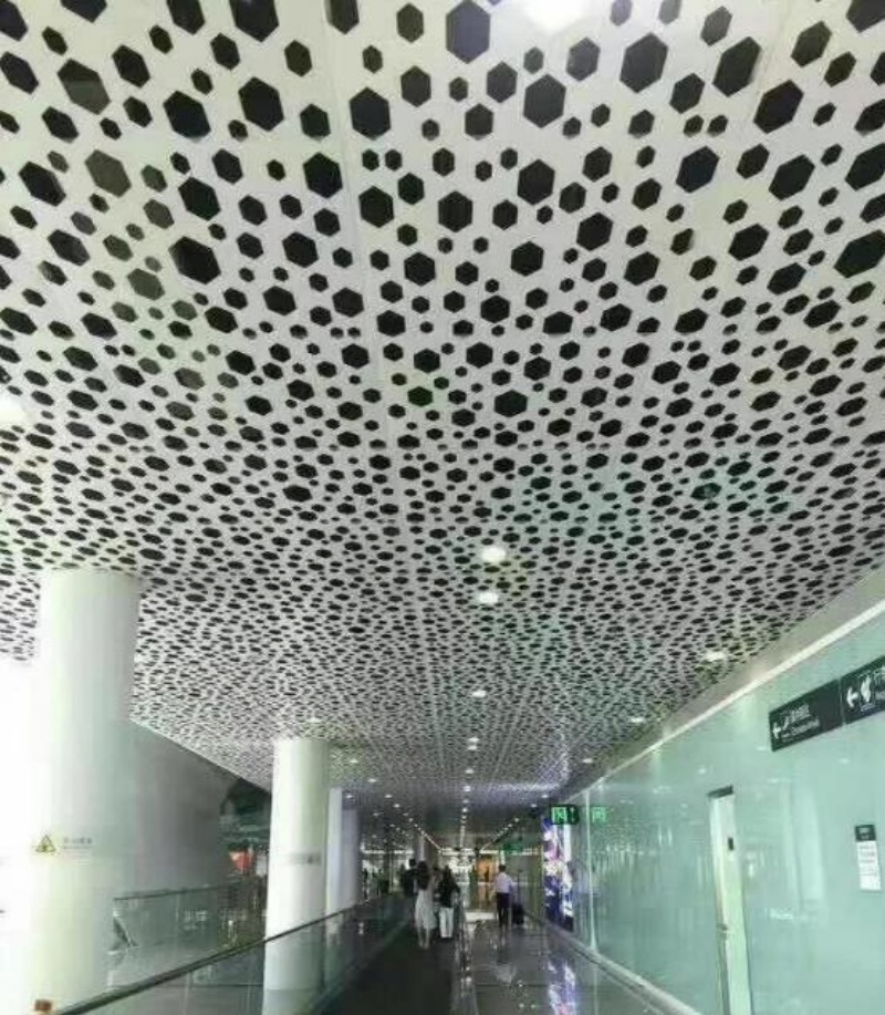 Factory Direct Sell Aluminum Perforated Stretched Screen for Curtain Wall