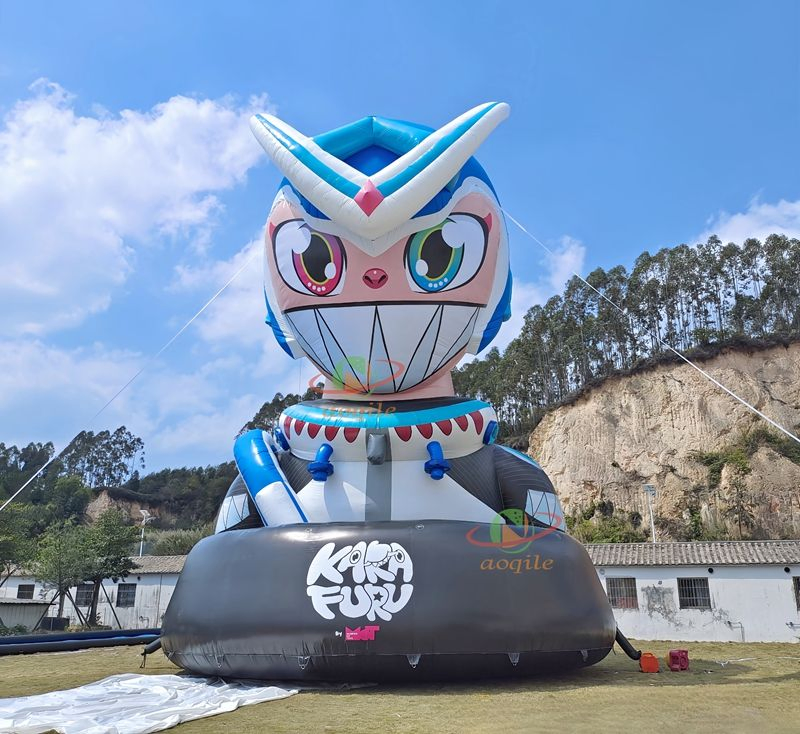 Giant Inflatable Mode Custom Art Inflatable Cartoon Characterfor Carniva