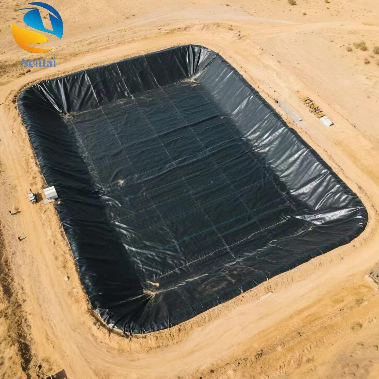 Durable HDPE Geomembrane for Oil Resistance in Pampas Storage Tank Substrate Hazardous Waste Landfill Site Anti Aging Geomembrane