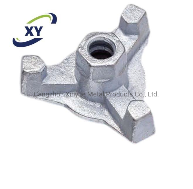 Building Material Fcaffolding Concrete Formwork Fastener Tie Rod Nut Anchor Nut Plate Nut Wing Nut Flang Nut for Construction