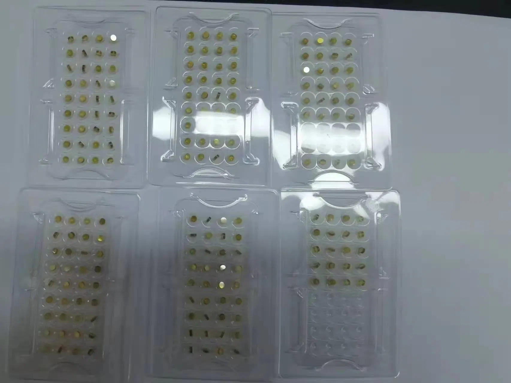 Алмаз HPHT MCD 111 ориентации желтый для волочения проволоки