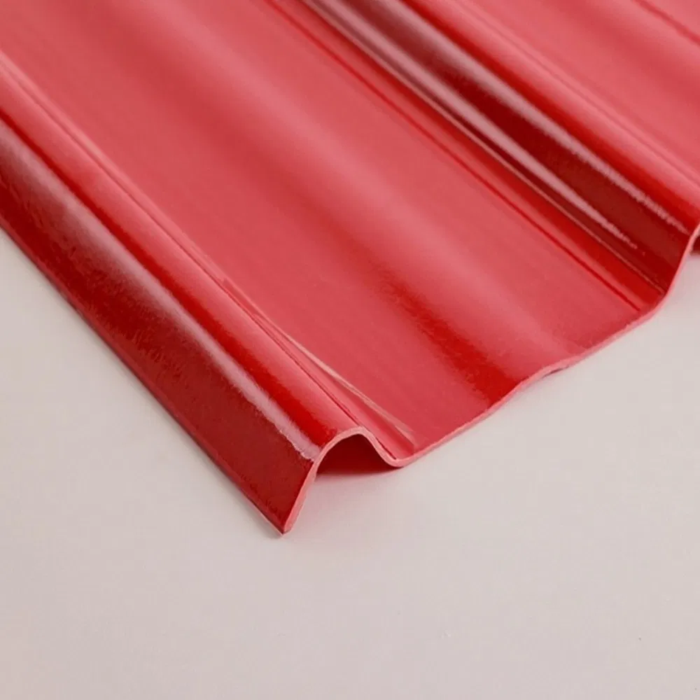 FRP Material Corrugated Fiberglass FRP Roofing Tile