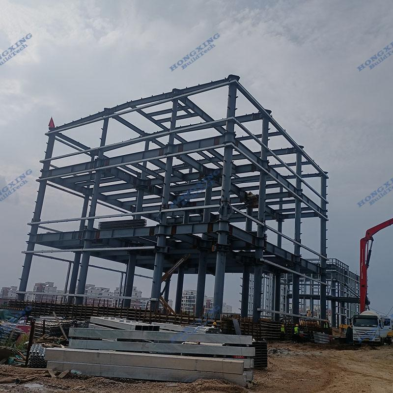High Quality Steel Structure Warehouse Workshop with Modern Features for Industries, Leading Factory with Certifications