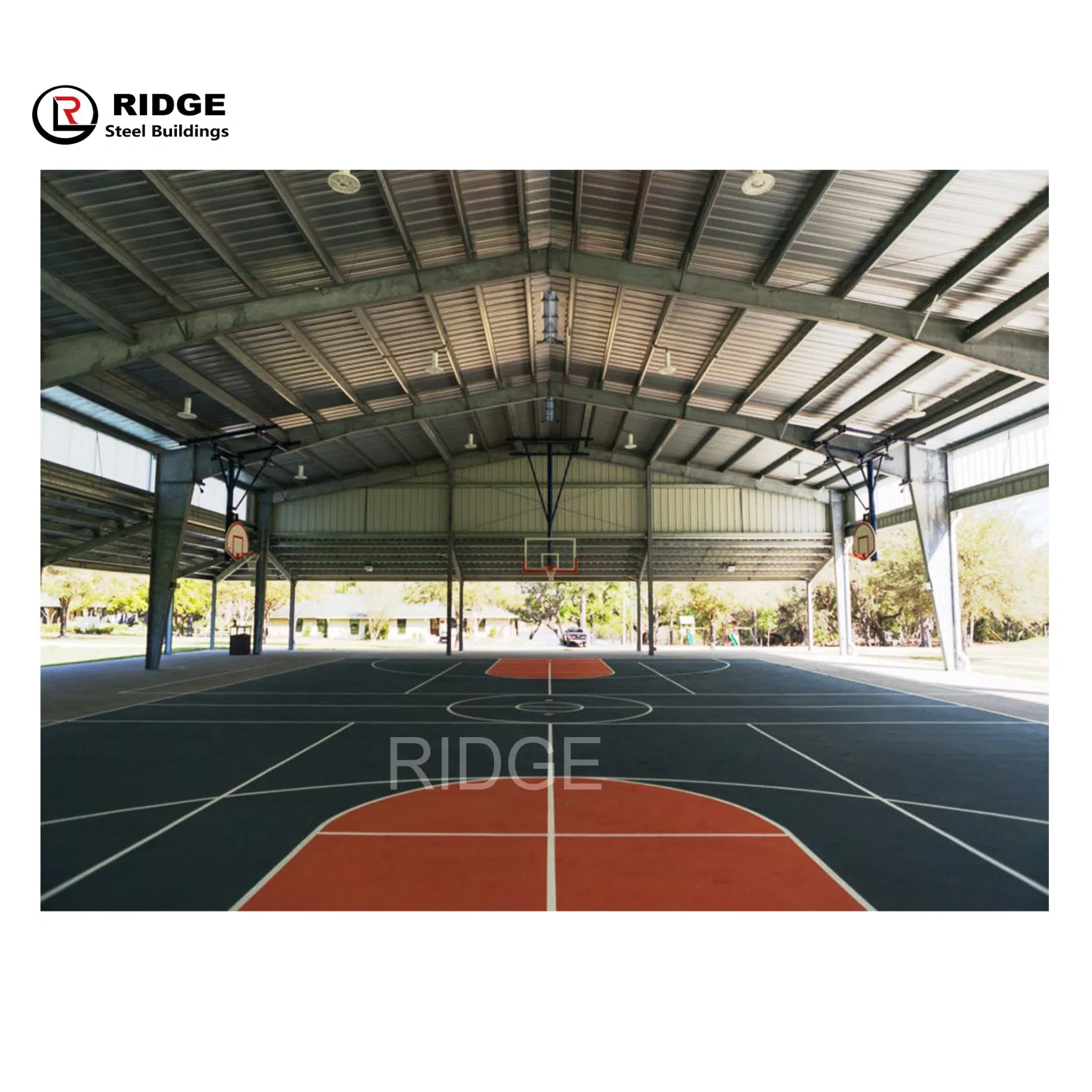 Pre-Engineered Building Material Metal Architecture Buildings Prefab Steel Structure Storage Workshop Building