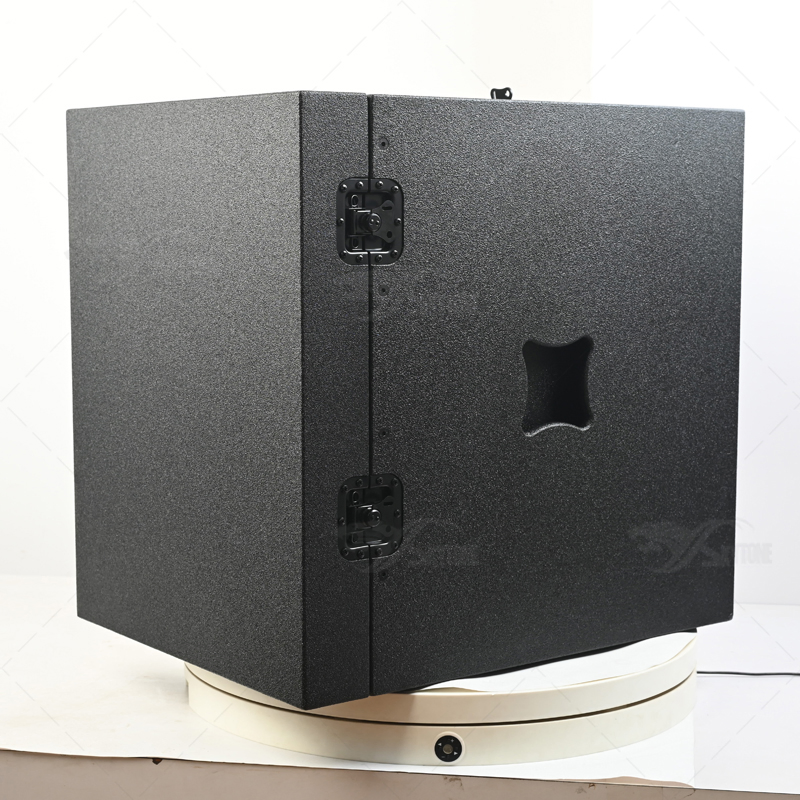 Portable Column Speaker with 15 Inch Active Subwoofer Audio System with DSP Amplified