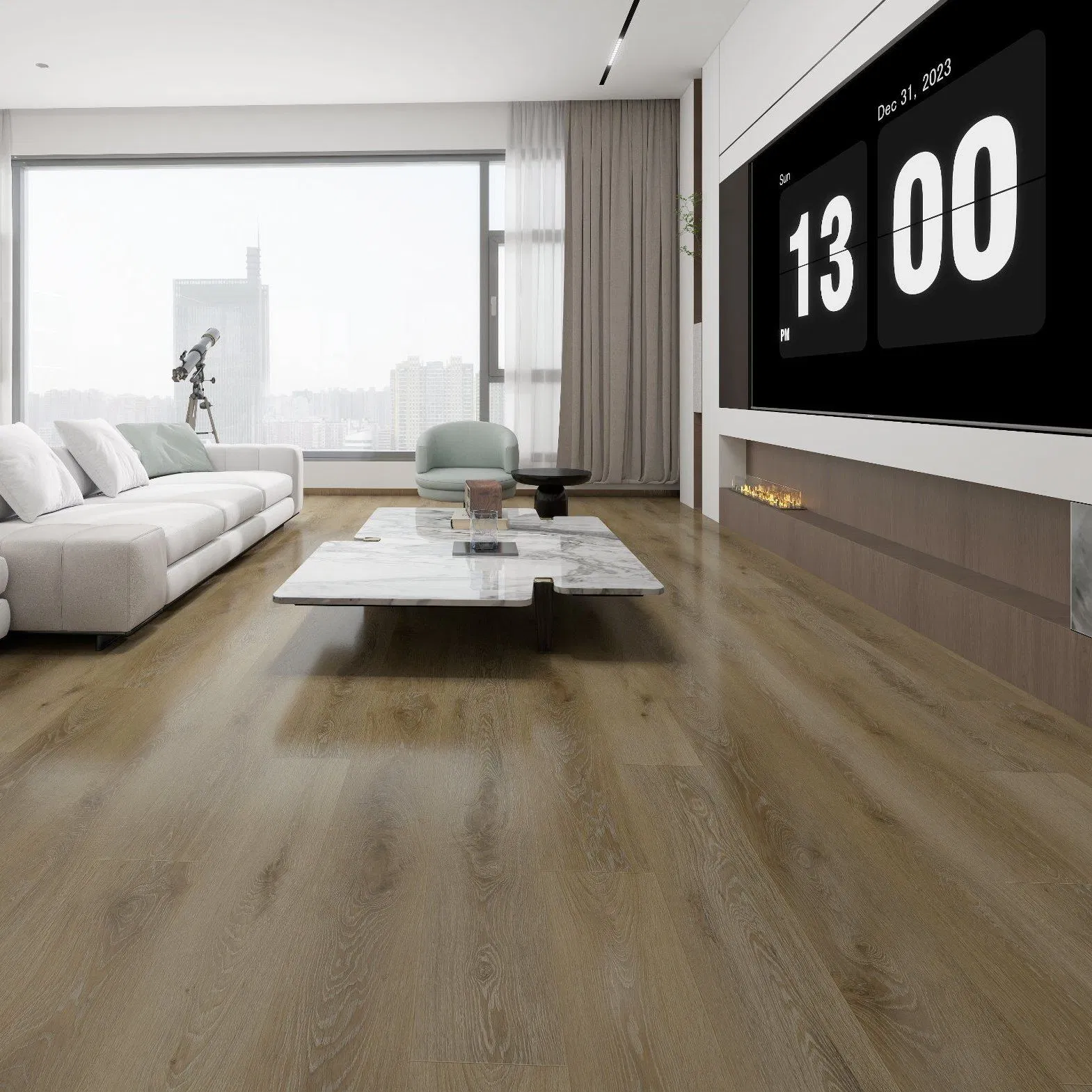 Жёсткий SPC ламинат с шумоизоляцией и ударопрочностью