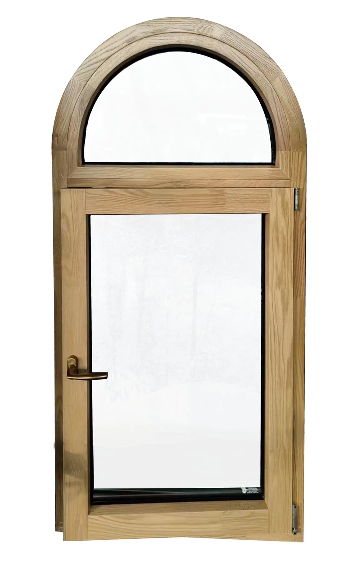 Penjoy North American Retro Style Flexible Designed Luxury Copper Clad Wood Tilt and Turn Window