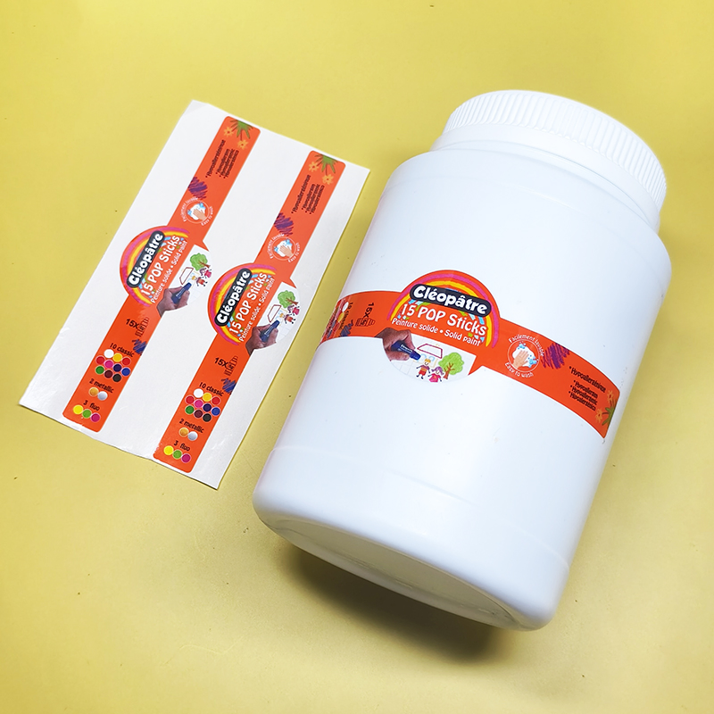 Customized Printing Irregular Shape Stationery Label Sticker with Glossy Lamination