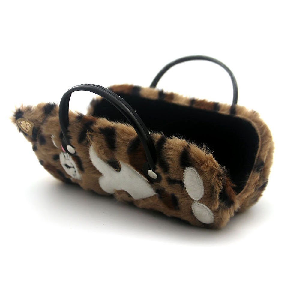 Animal Shape Glasses Case Kids Portable Fashion Box Hairy Spetacle Case