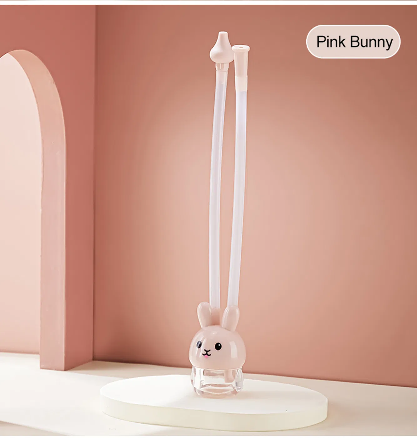 New Arrival Baby Nose Cleaner Mouth Suction Anti-Reflux Cute Cartoon Baby Nasal Aspirator