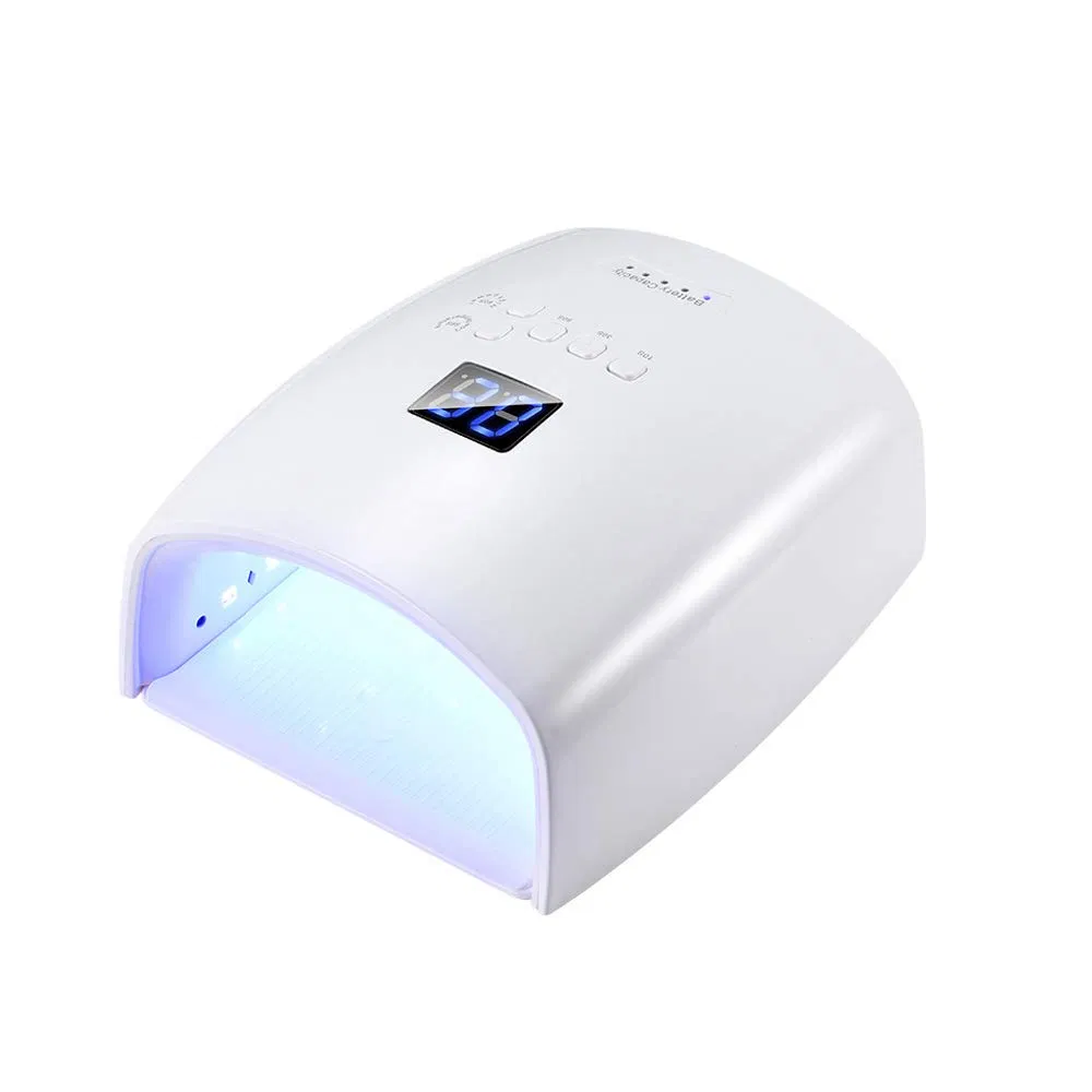 OEM/ODM Smart Sensor 48W Cordless Rechargeable Nail Lamp 2021