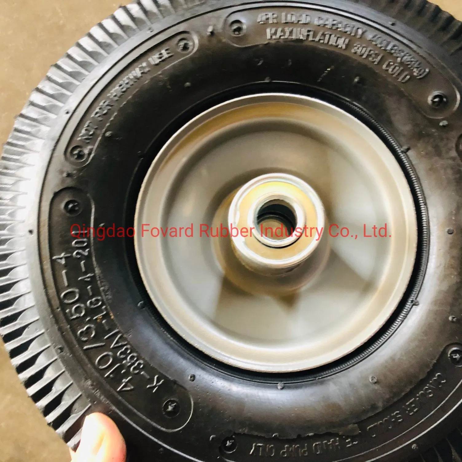 3.50-4 Good Quality Pneumatic Trolley Wheel