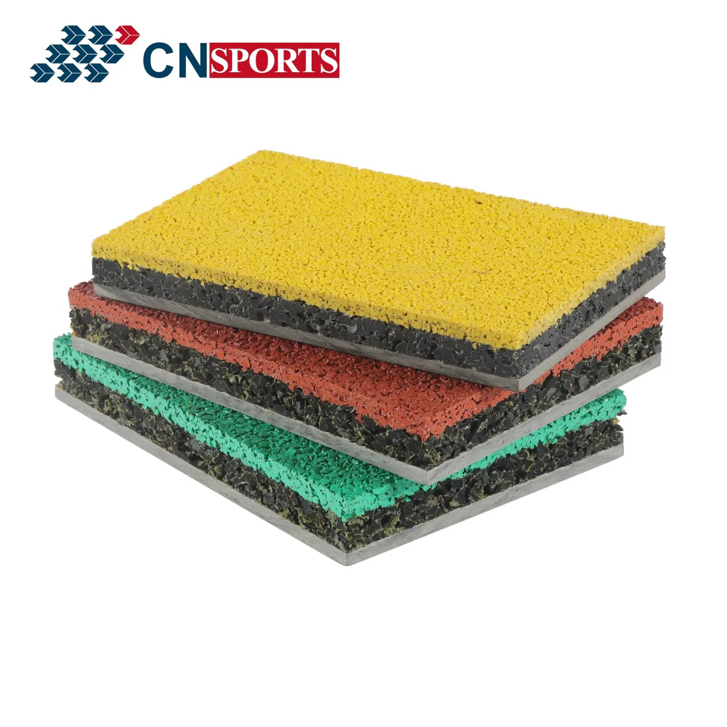 EPDM Granules Soft Surface Floor Tiles/Rubber Flooring for Outdoor Sports Court