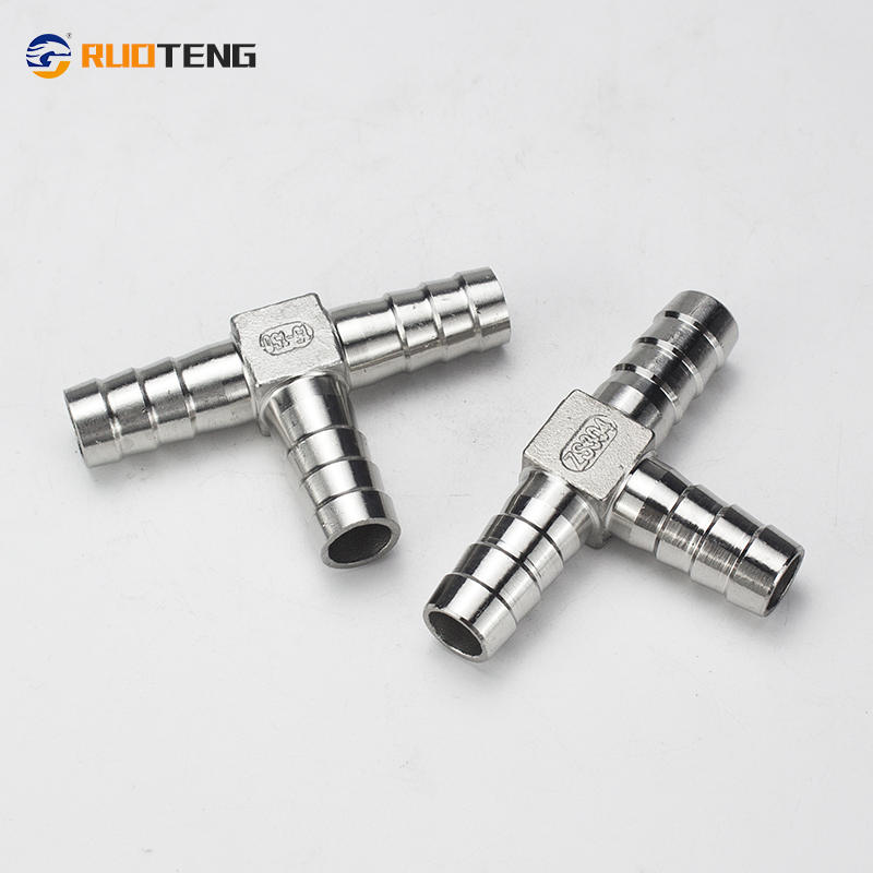 [Ruoteng] 3 Way Hose Fittings SS304 316 Stainless Steel Tee Fittings