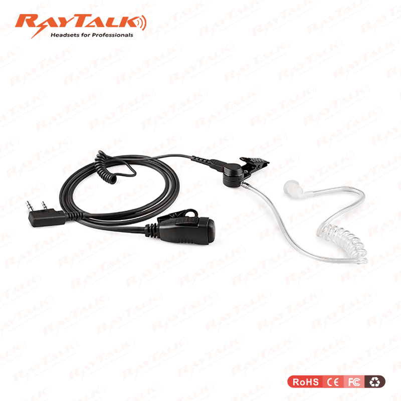 Em-4127 Clear Tube Surveillance Kit Earpiece Ear Set for Kenwood