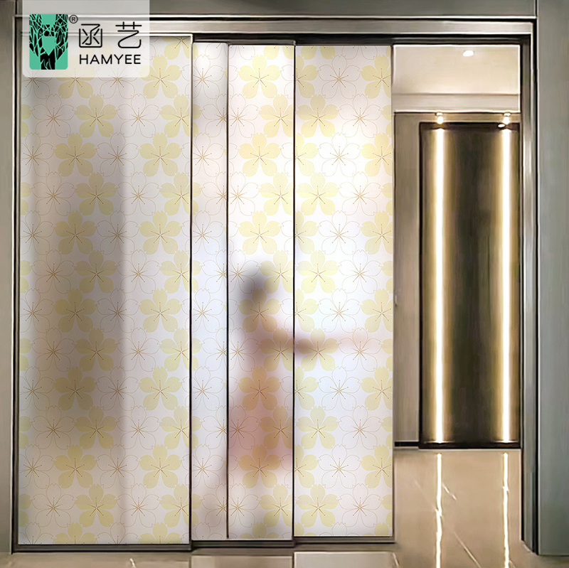 Static Glass Window Film Decorative Glass Film for Home Decor