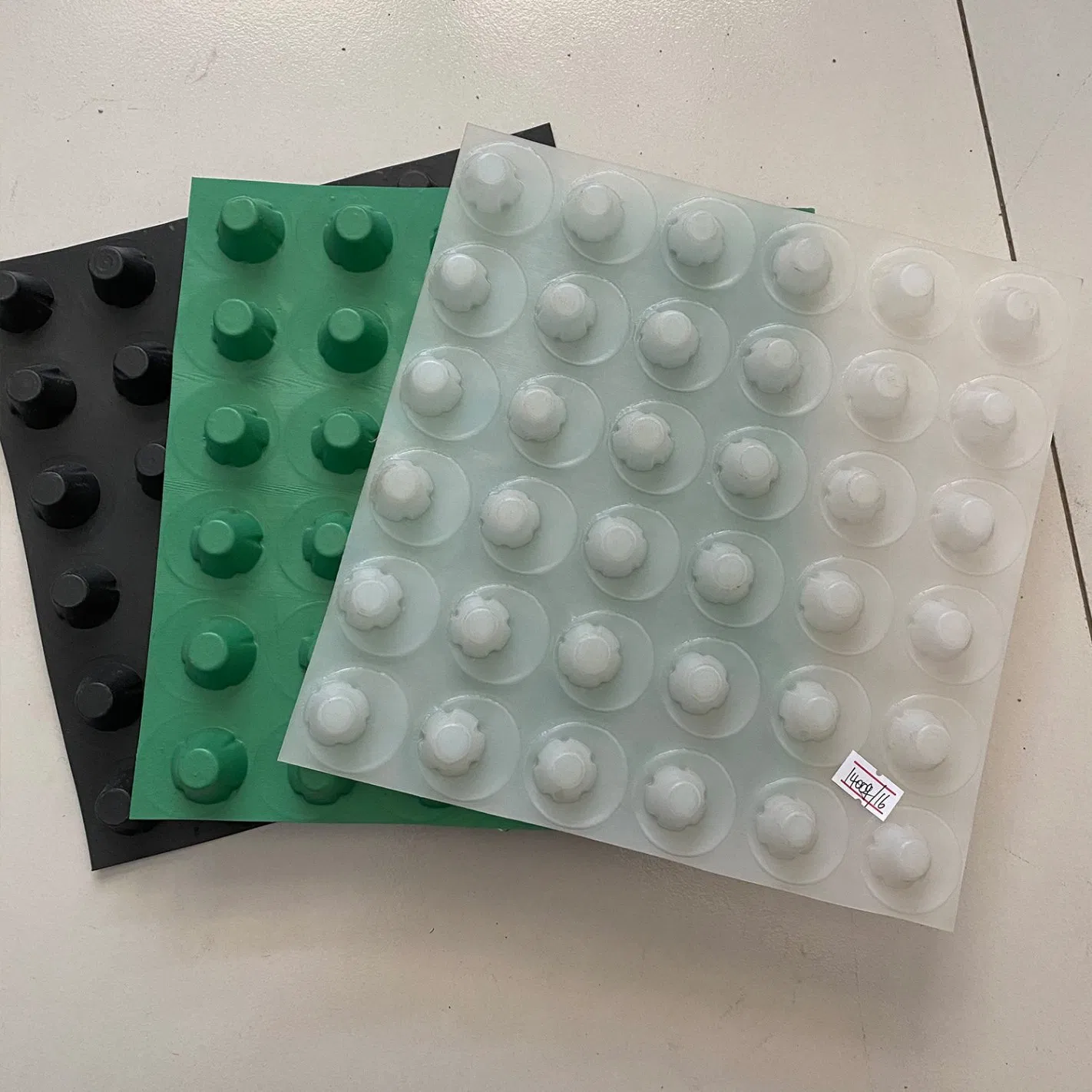 Concave-Convex PP/PVC Plastic Drainage Board for Landscaping