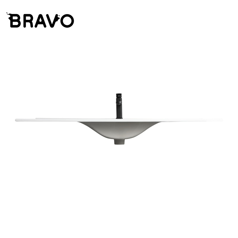 Керамическая раковина BRAVO для ванной, белая