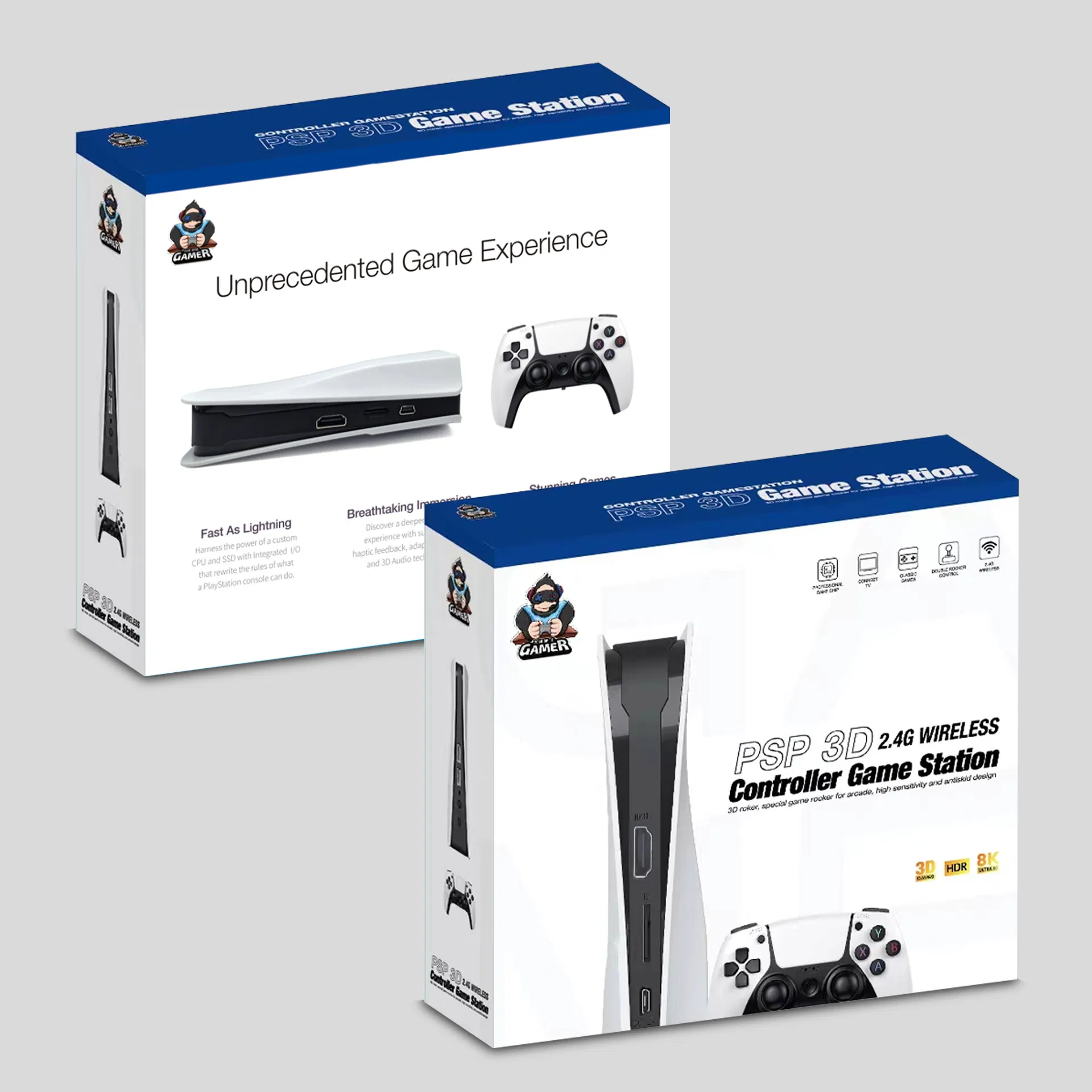 Игровая консоль Q10 2.4G Wireless HD с 128 ГБ памяти