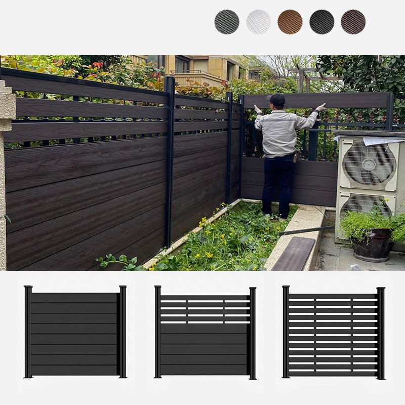 China Nice Price WPC Trellis WPC Wood PVC White Privacy Fencing